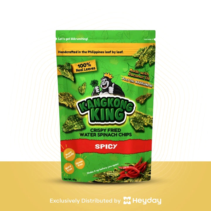 Spicy Kangkong Chips - Heyday Philippines