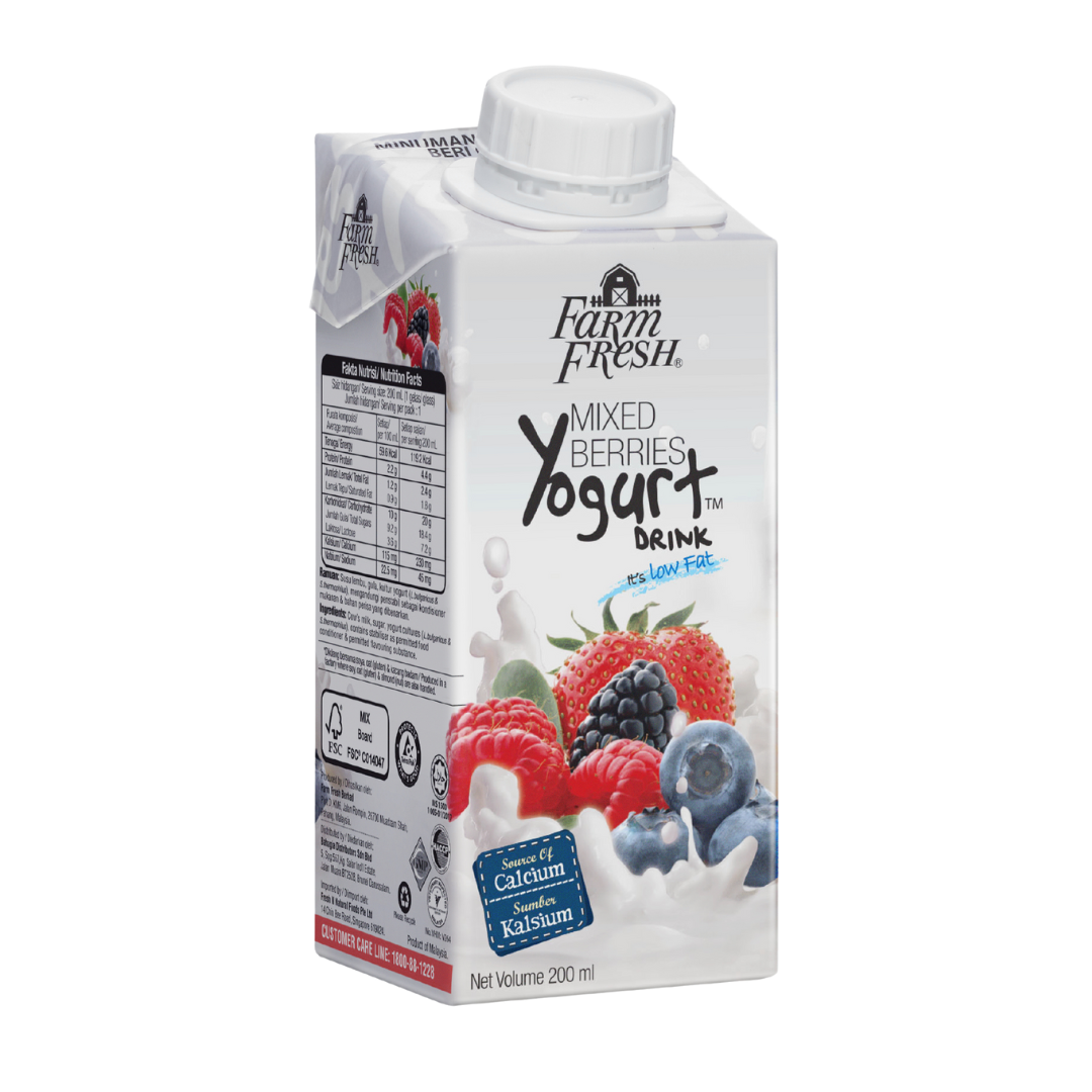 Farm Fresh Mixed Berries Yogurt UHT