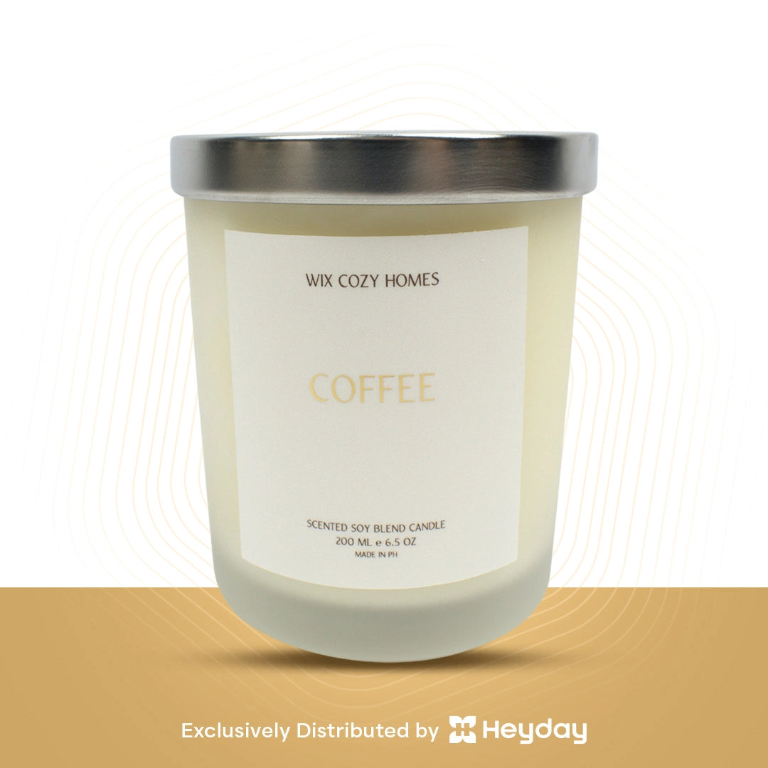 Wix Cozy Homes Classic Coffee Scented Soy Candle