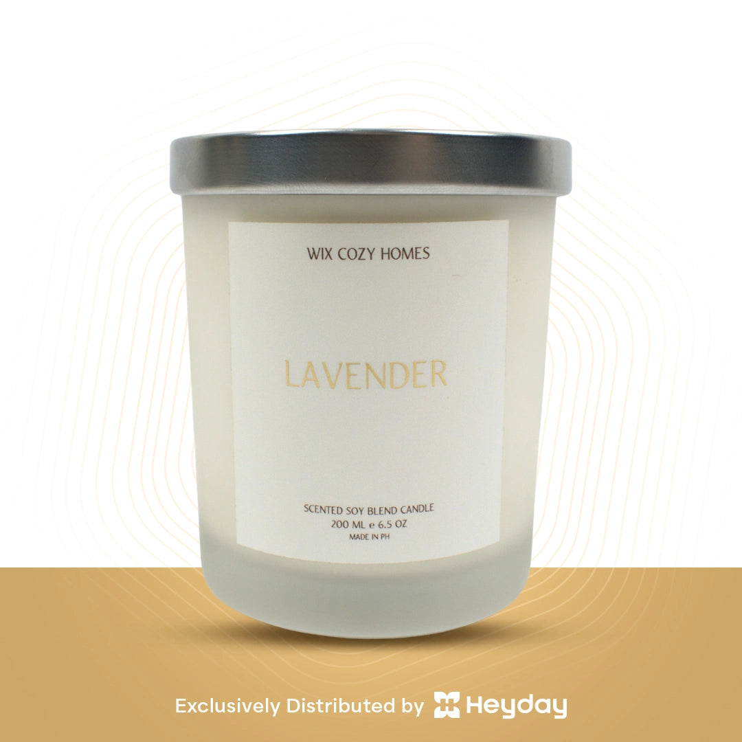 Wix Cozy Homes Classic Lavender Scented Soy Candle