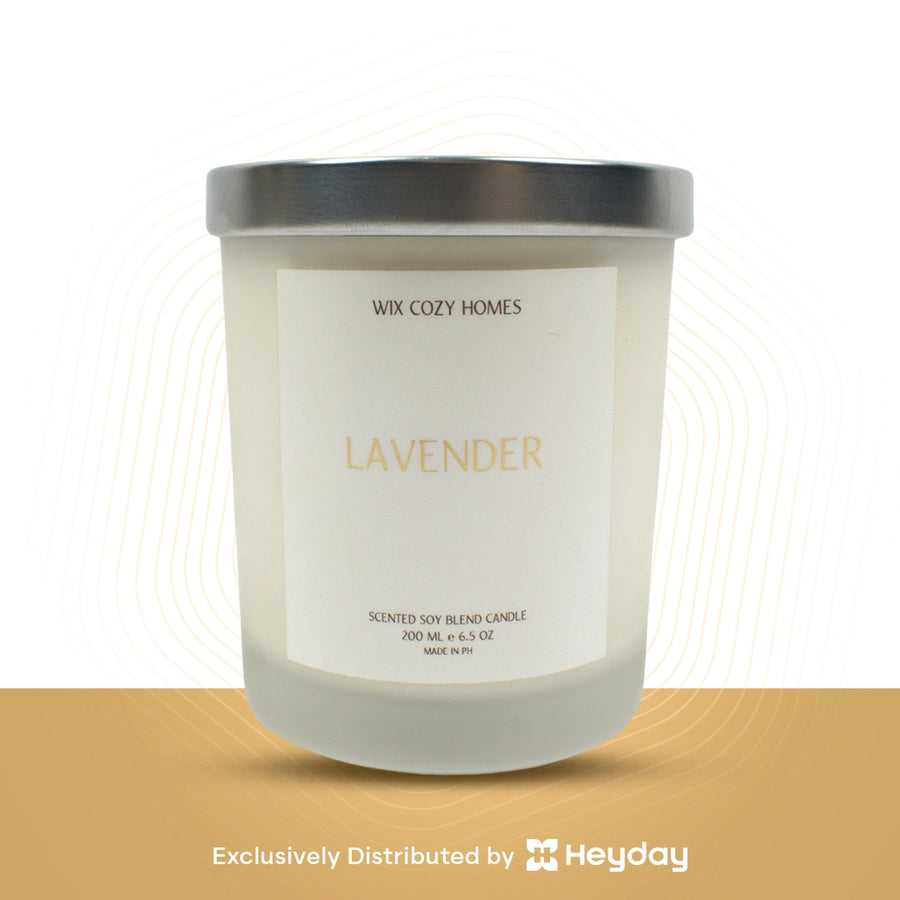 Wix Cozy Homes Classic Lavender Scented Soy Candle