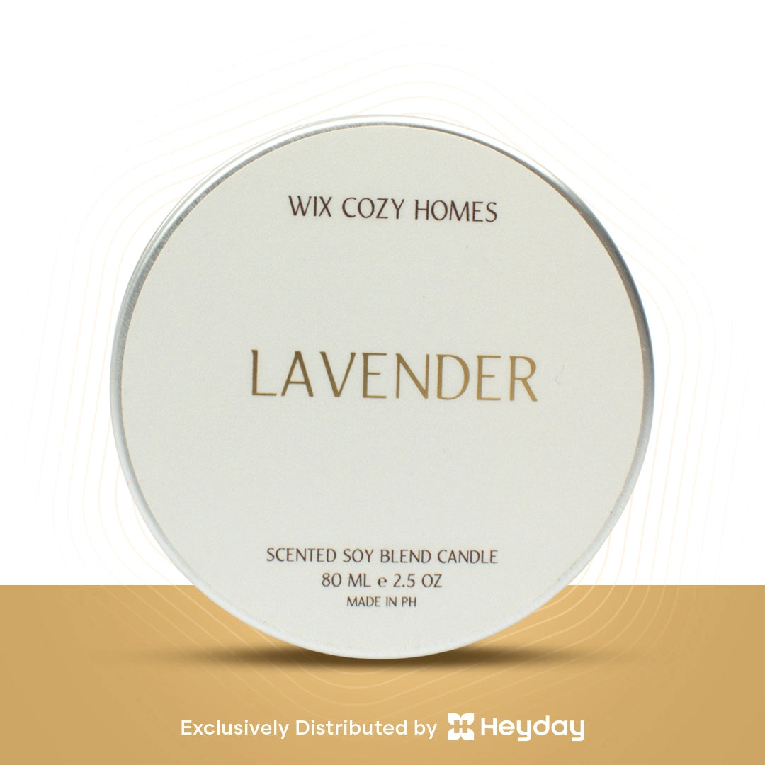 Wix Cozy Homes Travel Lavender Scented Soy Candle