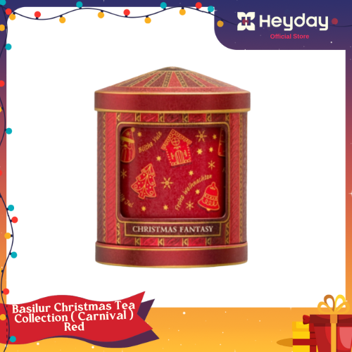 Basilur Christmas Tea Collection ( Carnival ) Red