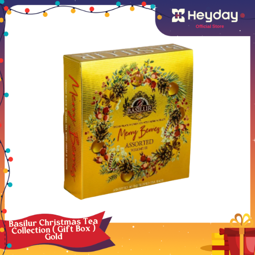 Basilur Christmas Tea Collection ( Gift Box ) Gold