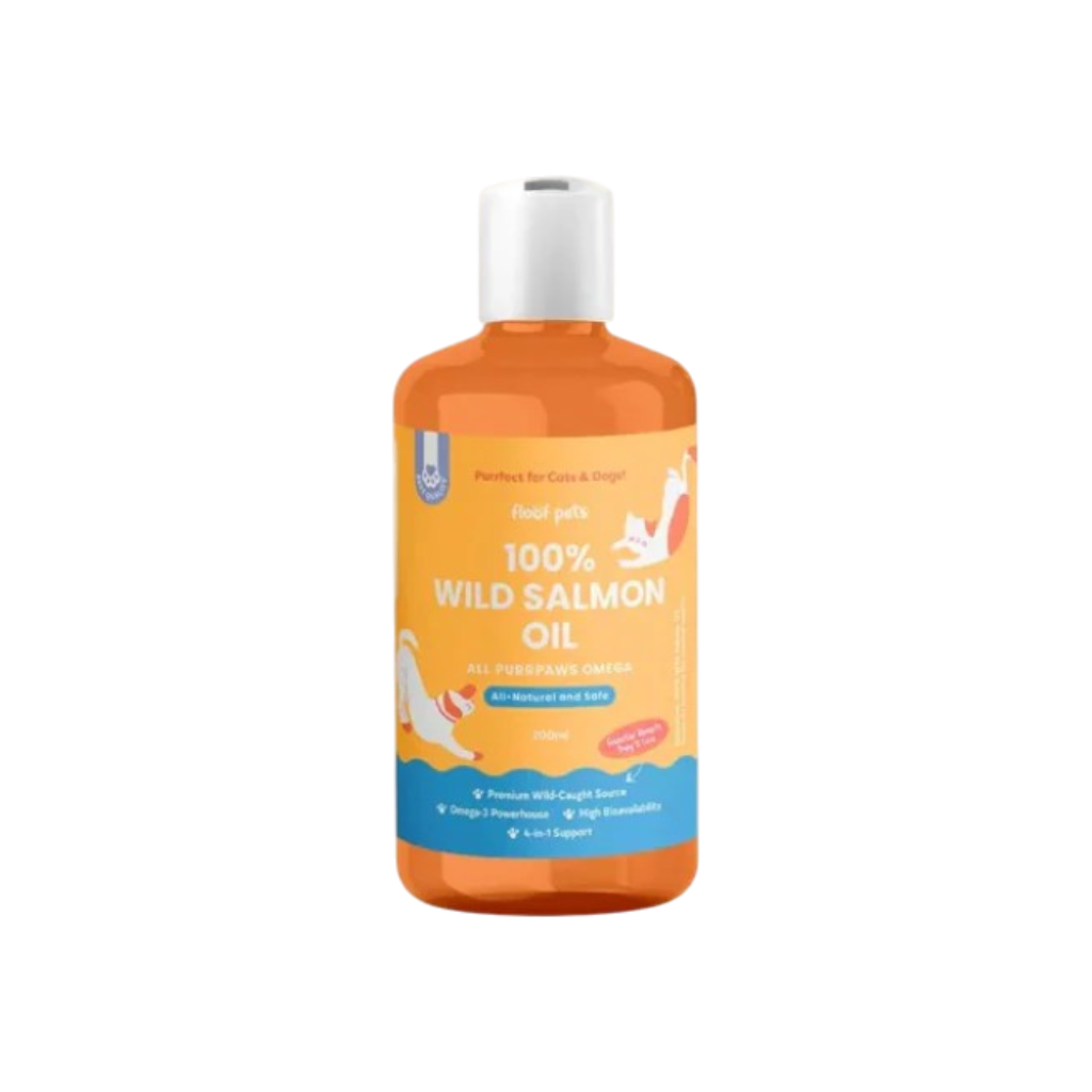 Floof Pets 100% Wild Alaskan Salmon Oil 200ml